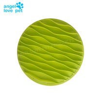 Bol à Manger Lent pour Animaux de Compagnie en Silicone de Qualité Alimentaire Rond pour Chat et Chien Anti-renversement Anti-mange accidentel Anti-étouffement