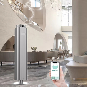 Diffuser Minyak Esensial Tanpa Air 500ml Logam Mewah, Mesin Aromaterapi Nebulizing Pintar, Elektrik untuk Hotel, Garansi 1 Tahun - Product Image 1