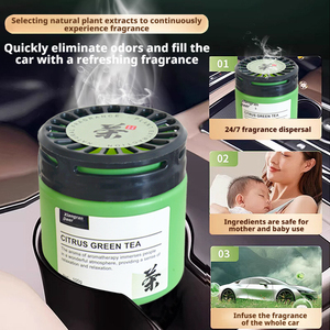 Tendance 2026 Prix d'usine personnalisé Grand flacon en verre Désodorisant liquide <span class=keywords><strong>Parfum</strong></span> de voiture Design moderne Pavot pour voitures - Product Image 4