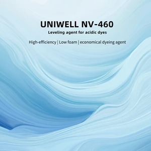 สารทำให้ระดับ NV-460แบบ uniwell สำหรับสีย้อมที่เป็นกรดสารเสริมสิ่งทอสารช่วยทำให้เป็นอิมัลชันโฟมต่ำที่เหนือกว่า - Product Image 3