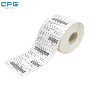 OEM Service Thermal Labels 40X30mm 4x6 inch Permanent Adhesive for <b>Logistics</b> Warehouse Shipping Management - Product Image 1