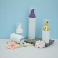Flacon de mousse nettoyante pour le visage Futen Factory PET avec brosse et pompe à mousse pour mousse nettoyante