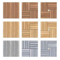 Carrelage mural antidérapant résistant à l'usure en bois grainé mat 600x600 10mm d'épaisseur pour usage extérieur traditionnel des cours et des pièces Jintailong