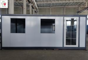 บ้านคอนเทนเนอร์แบบปีกคู่ขยายได้โมดูลการออกแบบ2025ผ่านการรับรอง CE - Product Image 2