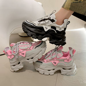 Chaussures de sport décontractées pour femmes, best-sellers OEM, confortables, imperméables, augmentant la taille, baskets pour femmes - Product Image 3