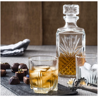 Botol Anggur Kaca Grosir, Botol Kaca, Botol Minuman Keras, Botol Whisky 750ml, Botol Vodka, Botol Kosong dengan Penutup Gabus