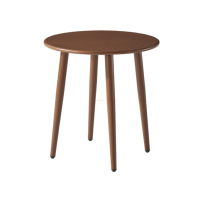Ensemble de table et chaises en rotin style bistrot français pour l'extérieur, table en bambou pour restaurant de rue