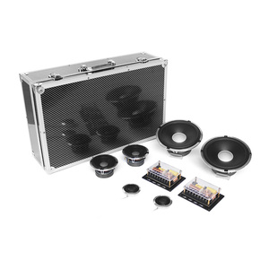 Sennuopu SK-8 âm thanh xe hơi loa <span class=keywords><strong>tweeter</strong></span> <span class=keywords><strong>midrange</strong></span> Bass woofer 3 cách loa cho xe ô tô nhôm 12V phổ loa bộ CN; gua - Product Image 2