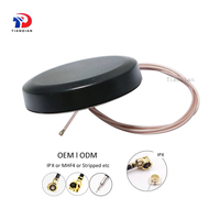 Antena inalámbrica redonda de montaje con orificio de tornillo para exteriores 4G LTE GPS GSM 8dBi Lte 4G 5G Antena de gabinete