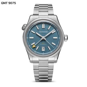 Reloj de Buceo con Movimiento Automático Miyota 9075 GMT, Cristal de Zafiro de Doble Domos, Caja de Acero Inoxidable de 40 mm, Reloj Personalizado para Hombre - Product Image 2