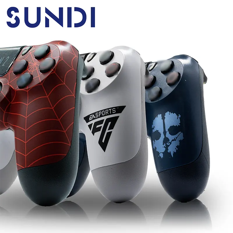 Preço de fábrica sem fio P4 Controle de jogos botão console gamepad joystick de videogame com touchpad