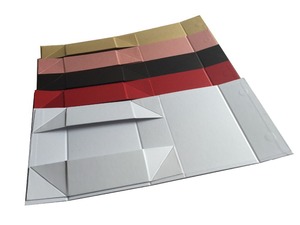 Customize Large <b>Black</b> Foldable Cardboard T-Shirt Underwear Magnetic Shipping <b>Boxes</b> for Clothes <b>Black</b> - Product Image 2