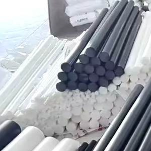 แท่งพลาสติกสีดำ/ขาว/น้ำเงิน/แดง/เหลือง/เขียว ความแข็งแรงสูง ผลิตจากพลาสติก HDPE แบบอัดรีด โรงงานผลิตโดยตรงจากประเทศจีน - Product Image 5