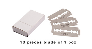 Maquinilla de Afeitar de Seguridad de Acero Inoxidable Desechable con Hoja de Doble Filo, Marca <span class=keywords><strong>ENMU</strong></span>, Modelo M740 - Product Image 2