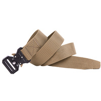 Sabuk nilon gesper ular, sabuk seragam olahraga luar ruangan, laki-laki, gesper ular nilon 3.8cm, berburu, Hiking, sabuk nilon pria
