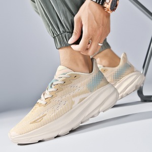 Chaussures de sport décontractées respirantes en maille pour couple, multicolores, tendance mode, pour hommes, course à pied, marathon, baskets - Product Image 1