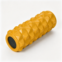 Rouleau de massage texturé en mousse EVA portable pour la relaxation musculaire profonde, idéal pour le yoga, le Pilates et le fitness