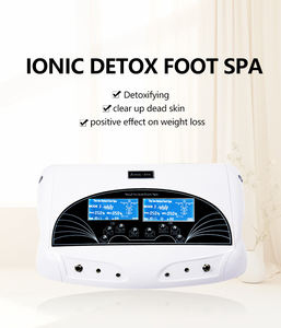 La máquina de spa de baño de pies de desintoxicación de hidrógeno de limpieza iónica más vendida con masajeador incorporado proporciona beneficios de masaje de pies - Product Image 2