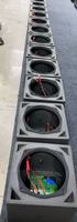 Sistema de Altavoces Line Array Coaxial Activo de Dos Vías con Tecnología de Transductor, 120W, Respuesta de Frecuencia de 95Hz-20kHz, Rectangular Metálico para el Hogar