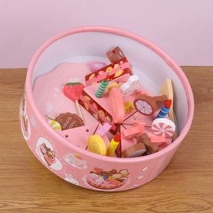 Ensemble de jeu de thé de l'après-midi pour enfants, simulation de gâteaux et desserts, service à thé, jeux de rôle éducatifs pour enfants - Product Image 2