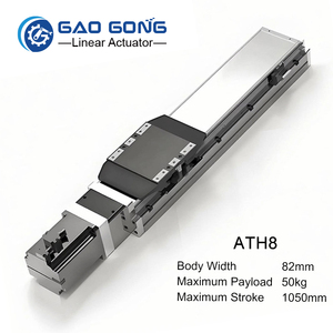 Módulo Lineal de Precisión con Husillo de Bolas, Serie <span class=keywords><strong>ATH</strong></span> de Aleación de Aluminio, Repetibilidad de ±0.01mm, Ahorro de Espacio, para Automatización Industrial - Product Image 1