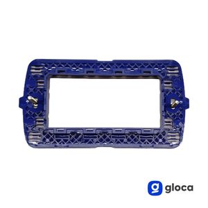 Gloca – lot de 5 cadres de montage en plastique, support 4 places pour équipement électrique industriel de la série Living - Product Image 4