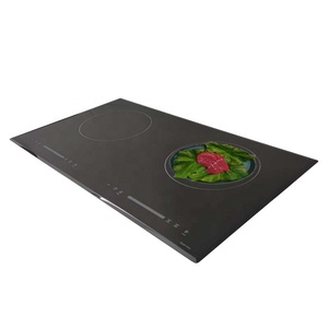 Fornello a Induzione Elettrico in Vetro Cristallo di Alta Qualità e Resistenza per Uso Domestico, Modello 2H-143A - Product Image 1