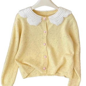 Women's Peter Pan Collar <b>Cardigan</b> Sweater Loose Fit Candy Color Knitwear Anti-Pilling Single Breasted Autumn Winter Outerwear - Product Image 5