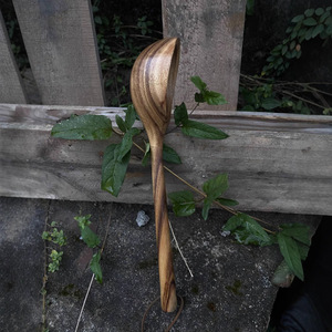 Wooden Spoon And Spatula Set 3 Piece Hand Wash Only Non Stick Cooking Utensils For Kitchen Use - Product Image 3