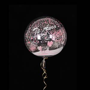 Te Amo Saint Valentin 20 pouces Imprimer Bobo Ballons Décorations De Fête Mignonnes pour Confession Arrangement Ballons - Product Image 1