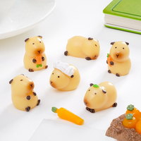 KI yuewu Mignonne carotte décorative, cochon d'Inde néerlandais, petit cochon d'Inde, accessoires décoratifs DIY à suspendre, mini bibelot de bureau