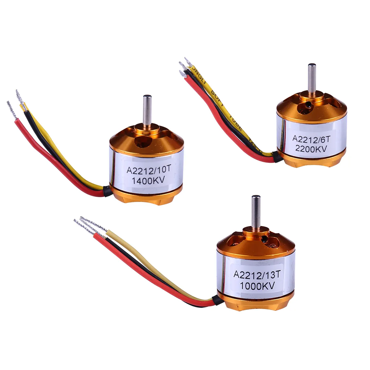 A2212 2212 Brushless Motor KV1000 1400 2200 Para RC Aircraft Copter Avião Motor Elétrico Motor/Multi-Eixo UAV