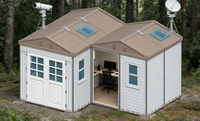Maisonnette préfabriquée modulaire imperméable en HDPE WooWild