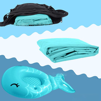TXL435 Design personnalisé piscine d'été jouet aquatique amusant plage fête gonflable sirène piscine flotteurs piscine radeau
