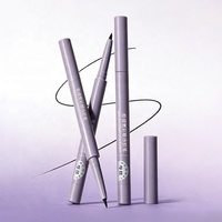 Eyeliner en gel ultra fin, rendu des couleurs naturelles et lisses, imperméable, longue durée, adapté aux débutants, pour le maquillage des yeux