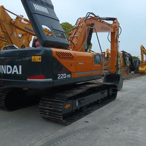 รถขุดมือสองราคาคุ้มค่าฮุนไดเกาหลี220LC-9S ประสิทธิภาพที่เชื่อถือได้ขายในเซี่ยงไฮ้ประเทศจีนยินดีให้คำปรึกษา - Product Image 1