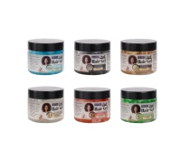 Gel capillaire tendance sans résidus, non gras, hydratant pour tous types de cheveux bouclés