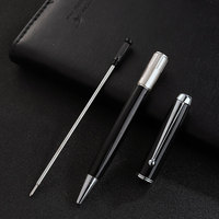 Bolígrafo de Metal de Lujo con Logotipo Grabado con Láser, Bolígrafo Retráctil, Regalo Promocional Personalizado