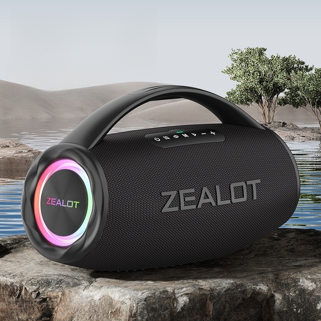 Professional Party 80W Speaker Audio Player Portable Rgb Colorful Light Waterproof Wireless Subwoofer Stereo Surround Speakers