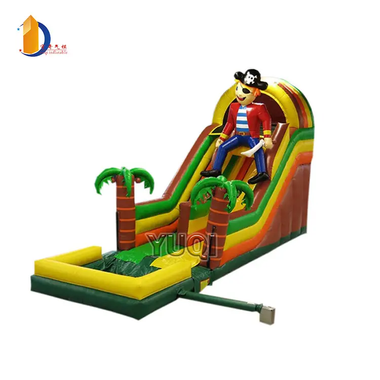 Pirate Model Inflatable Slides Inflatable Playground Slide Import from China Amusement Park Games