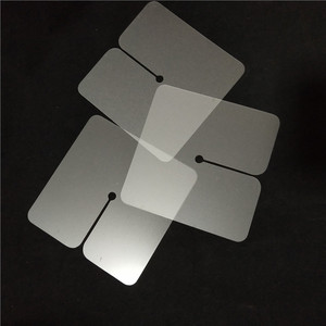 100pcs scudi del protettore di calore <span class=keywords><strong>per</strong></span> estensione dei capelli PVC singolo foro distanziatore separatore quadrato parrucchiere Styling parrucchiere - Product Image 5