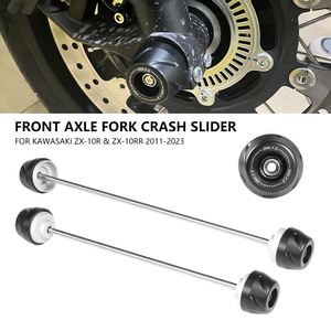 Deslizadores de choque de horquilla de eje trasero delantero NINJA 10RR KAWASAKI ZX10R <span class=keywords><strong>ZX10RR</strong></span> accesorios de protección de rueda de motocicleta - Product Image 4
