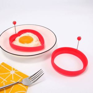 Silicone Fried Egg Pancake Ring Omelette Fried Egg Round Shaper Eggs Mold for Cooking Breakfast Pan Oven Kitchen - Product Image 4
