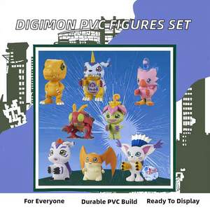Figuras de Acción de PVC de 3-4 cm de Capsule <span class=keywords><strong>Agumon</strong></span>, Palmon, Patamon, Piyomon, Pukamon y Gomamon, Unisex, al por Mayor, de Japón, para Mayores de 12 Años - Product Image 2
