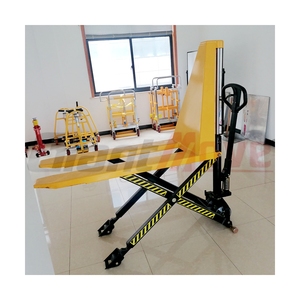 Transpalette hydraulique à ciseaux de 1000kg, transpalette manuel à ciseaux, transpalette à levage élevé - Product Image 1
