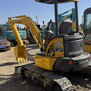 รถขุดขนาดเล็ก โคมัตสึ PC35 มือสอง น้ำหนัก 3.5 ตัน พร้อมส่วนประกอบหลักๆ เช่น มอเตอร์ เครื่องยนต์ เกียร์ ปั๊มเกียร์ แบริ่ง PLC - Product Image 2
