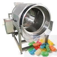 Machine automatique de grande capacité à sourire bonbons sucette caramel au caramel Jelly Gummy ligne de dépôt de bonbons mous