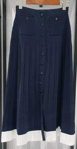 Crop Bộ 2025 Mùa Thu Mùa Đông Thời Trang Dài Váy Phù Hợp Với Chất Lượng Cao Phụ Nữ Khối Màu Sexy Crop Tops + Dài Dệt Kim Váy Bộ 2Pcs - Product Image 4