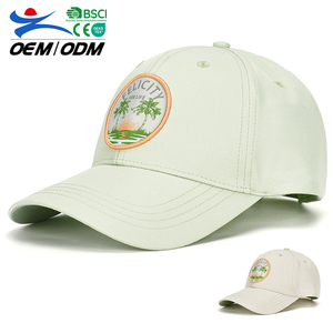 Unisex Adjustable Summer Cotton Sports <b>Cap</b> Custom Embroidered Label Fashionable Baseball <b>Cap</b> for Men and <b>Women</b> - Product Image 1