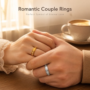 <strong>The</strong> <strong>Lord</strong> <strong>of</strong> <strong>the</strong> <strong>Rings</strong> 18k Gold Plated Engraved Arc Polished Wedding Party <strong>Gift</strong> Jewelry Customizable Text Finger <strong>Ring</strong> Wholesale - Product Image 2